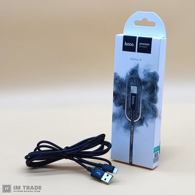 кабель Iphone 5G 2м HOCO X14 Times Speed (ткань)