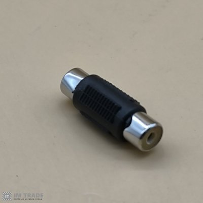 Перехідник 1 RCA (гнездо) /  1 RCA (гнездо)