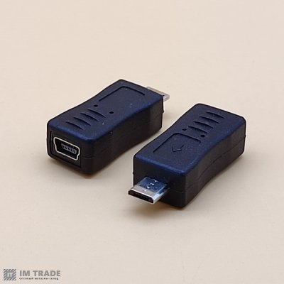 Переходник micro USB (штекер) / mini USB (гнездо)