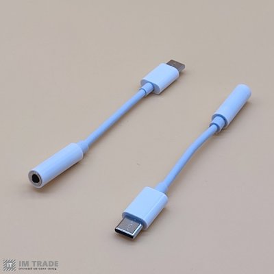 Переходник TYPE-C / AUX 3.5 в пакете (деш)