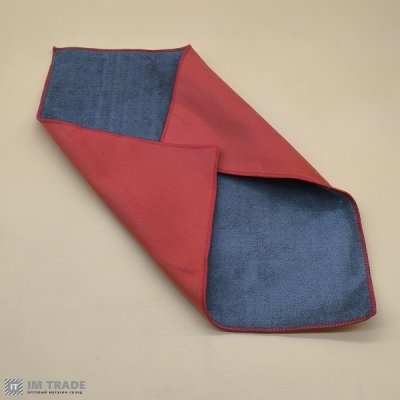 Мікрофіброве рушник 30х30 см двосторонній, поглинаючий, замшевий