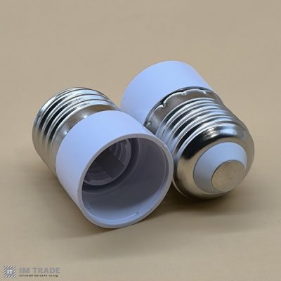 Перехідник цоколь E27 на E14