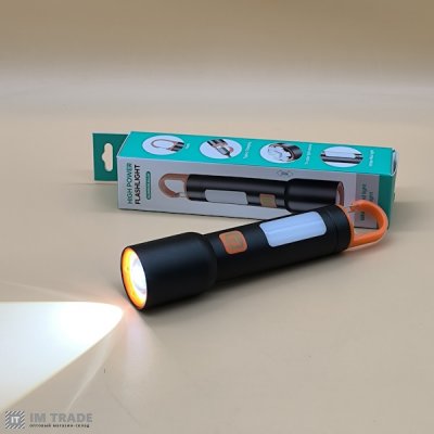 Ліхтар вбуд.акум алюм BL-636-TG (TGбіле,синє,жовте+СОВбіле,черв.) zoom  7реж