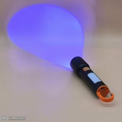 Ліхтар вбуд.акум алюм BL-636-TG (TGбіле,синє,жовте+СОВбіле,черв.) zoom  7реж