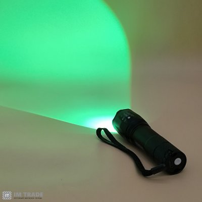 Ліхтар вбуд.акум алюм BL-1835-4XPE (біле,червоне,зелене,синє) zoom  +Бокс, 4реж