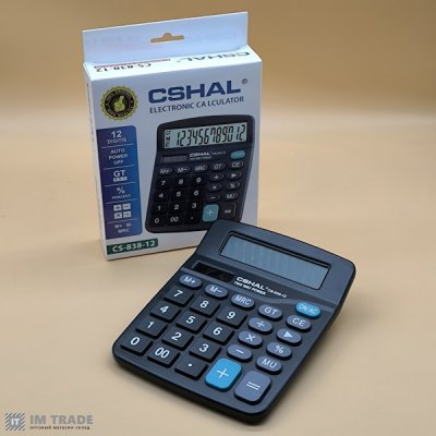 калькулятор CSHAL CS-838-12