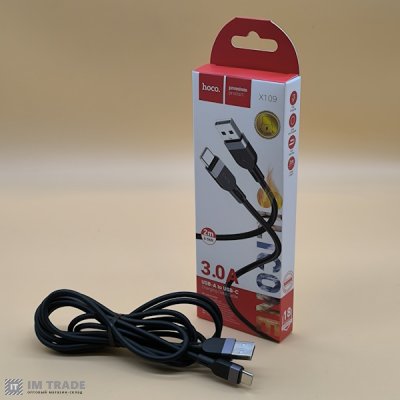 Кабель USB / TYPE-C  2м Hoco X109 silicone