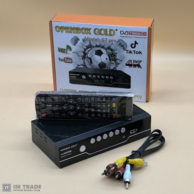 Приставка  DVB-T2 OPENBOX GOLD G 7 PRO