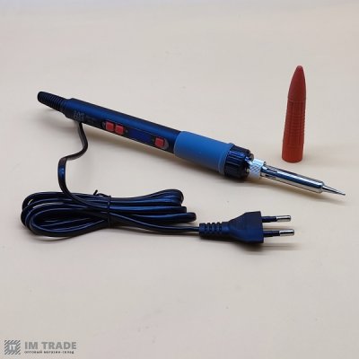 Паяльник Jiang 808H з регулятором і індикатором температури 80w