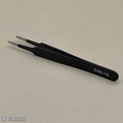 Пінцет ультратонкий із сталі ESD - 13