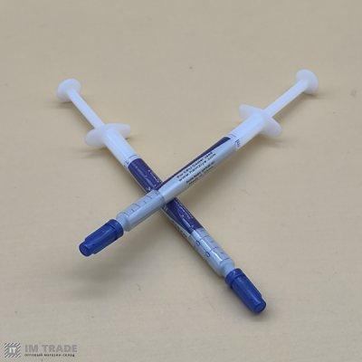 Термопаста 1,0 g серая - шприц маленький HY510