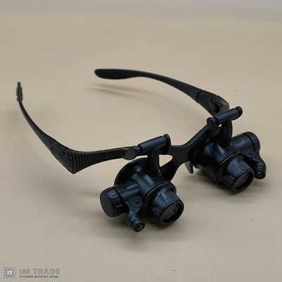 Збільшене скло окуляри бінокуляри з лінзами 10x 15x 25x