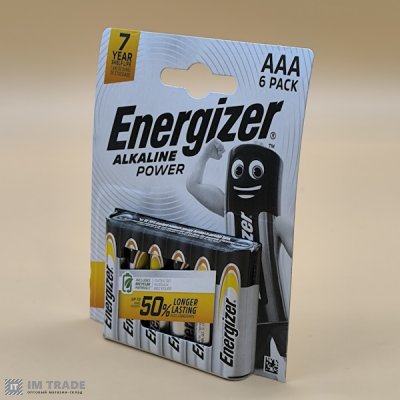 LR-3 ENERGIZER  Alkaline Power ціна за шт.замовлення кратно 6