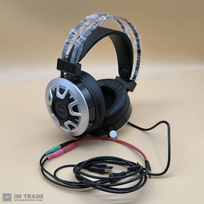 Навушники HOCO ESD05  BLACK + mic