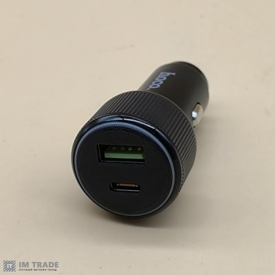 АЗУ авто Hoco NZ14A Guerrero 38W /PD20W+QC3.0 /1 USB+1 Type-C