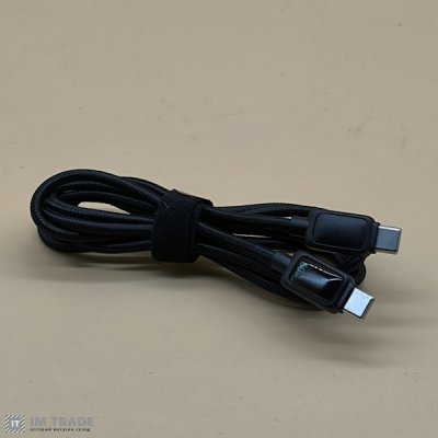 кабель Type-C to Type-C HOCO U146 1м 60W чорний