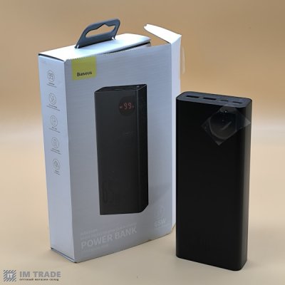 Банк заряда Baseus 20000mAh Adaman Metal  65W