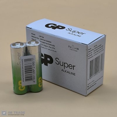 LR-6 GP Super G-TECH  ціна за шт..замовлення кратно 2