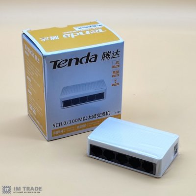 Коммутатор Tenda S105 5port 10/100