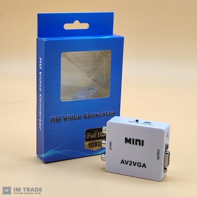 Конвертер AV на VGA