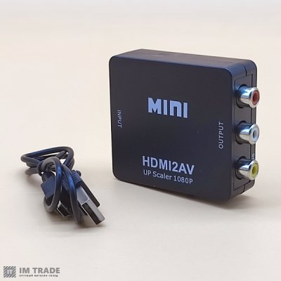 Конвертер HDMI to  AV 1080p