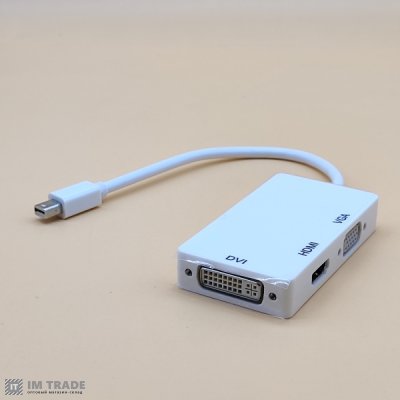 Конвертер Mini DisplayPort на HDMI,DVI,VGA