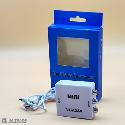 Конвертер VGA на AV