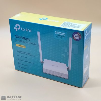 Роутер TP-LINK L-WR820N, Wi-Fi  до 300 Mb/s, 2.4GHz, 2 LAN