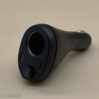 FModulator Hoco E88 + bluetooth QC 3.0 + PD35W  (2USB/1Type-C/1 гніздо прикурювача)
