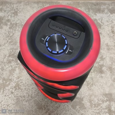 Портативна колонка  с USB+SD+Blutooth MS-2057BT-W з бездротовим мікрофоном 