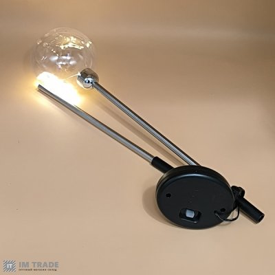 ліхтар садовий вб.акум ШАР-30led 10501 (сон.панель,дат.світла) 1реж (запаковані по 2шт)