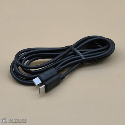 кабель Type-C to Type-C HOCO X88 Gratified 60W/3A 2м чорний