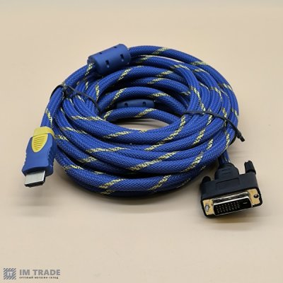 кабель  HDMI to DVI 5,0m