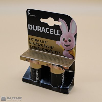 LR14 Duracell  ціна за шт.замовлення кратно 2