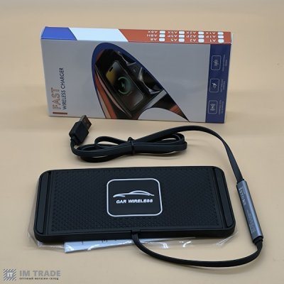 Килимок силіконовий з бездротовою зарядкою для телефону від USB FAST WIRELESS CHARGING KQ4