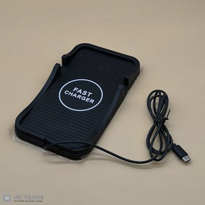 Килимок силіконовий з бездротовою зарядкою для телефону від Type-C FAST WIRELESS CHARGING C7
