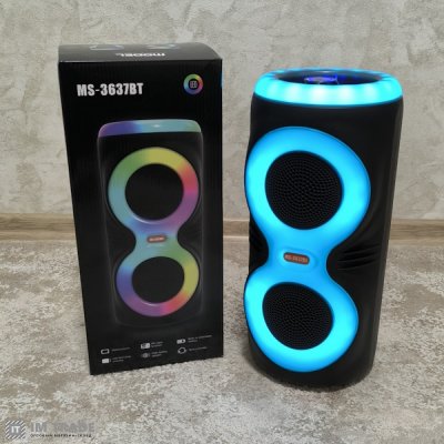 Портативна колонка  с USB+SD+Blutooth MS-3637BT 10 Вт