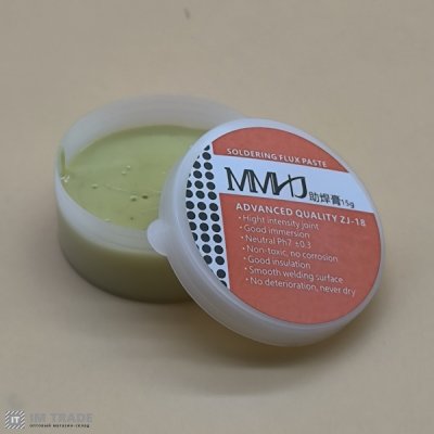 Паяльна флюс-паста 15 г MMJ ZJ-18