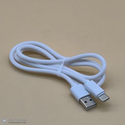 Кабель USB / TYPE-C  1м Hoco X114 Energy білий