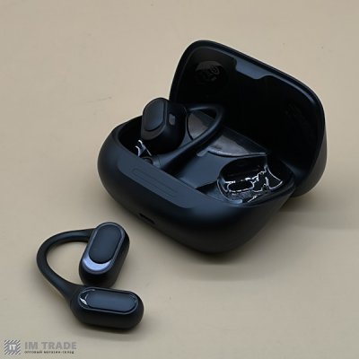 Bluetooth гарнитура Hoco EA11 Honey open true wireless, Black
