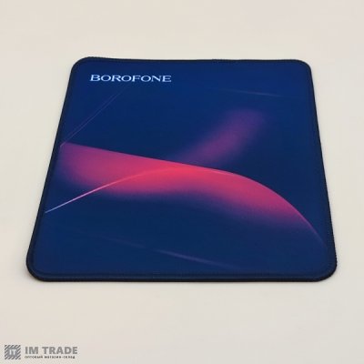 Килимок BOROFONE BG8 тканина прогумована чорний