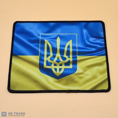 Килимок GTL Gaming S, Прапор і Герб, 250x210х2 мм, антиковзна основа