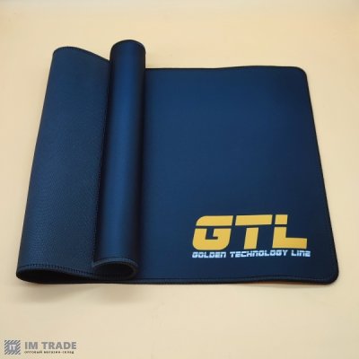 Килимок GTL Gaming XL, Black, 600х300х3 мм, антиковзна основа, захист від вологи
