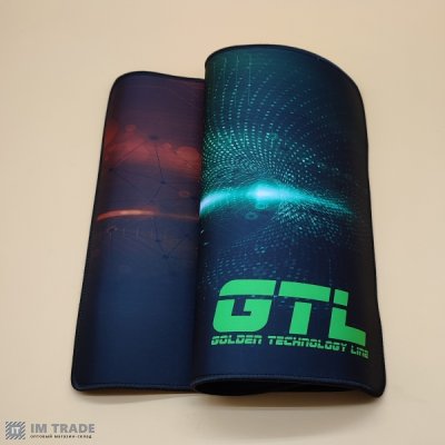 Килимок GTL Gaming XL, Сяйво 1, 600х300х3 мм, антиковзна основа, захист від вологи