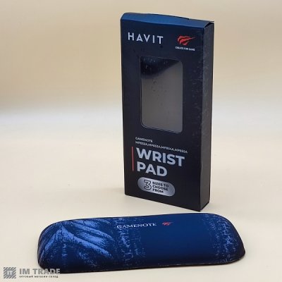 Килимок HAVIT HV-MP854A Black під зап'ястя