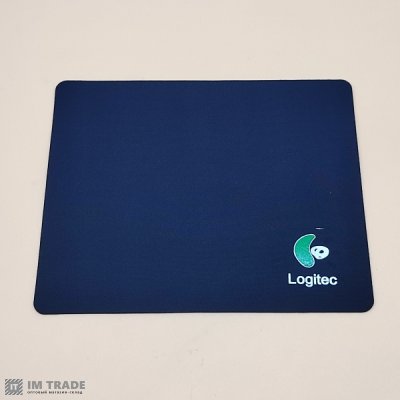 Килимок для мишки гумовий Logitech (24*20*0.2)