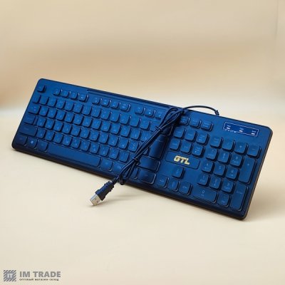 Клавиатура GTL KB7269-5-1 Gaming Black, USB, RGB підсвічування