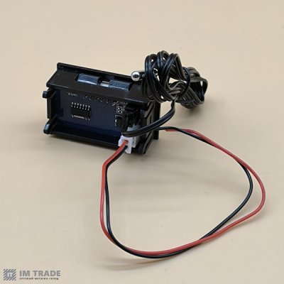 Термометр іелектронний 12V( зелені цифри)