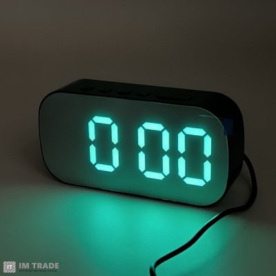 Годинник настільний від мережі та від батарейок DS-6637