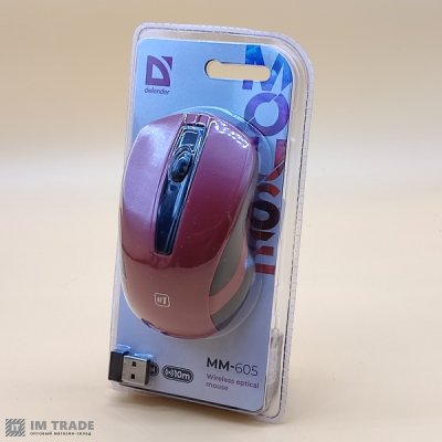 Миша Defender MM-605 червона